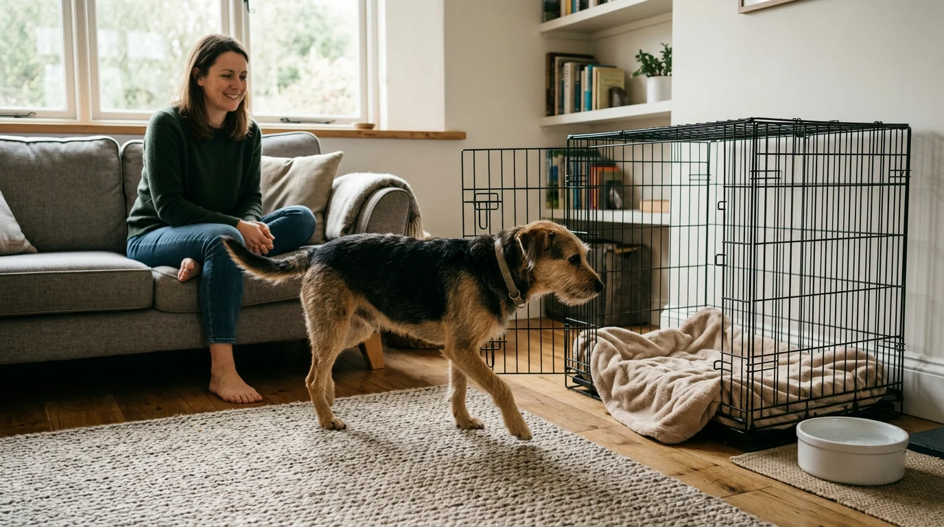 Crate Training a 7-Year-Old Dog: Where to Start
