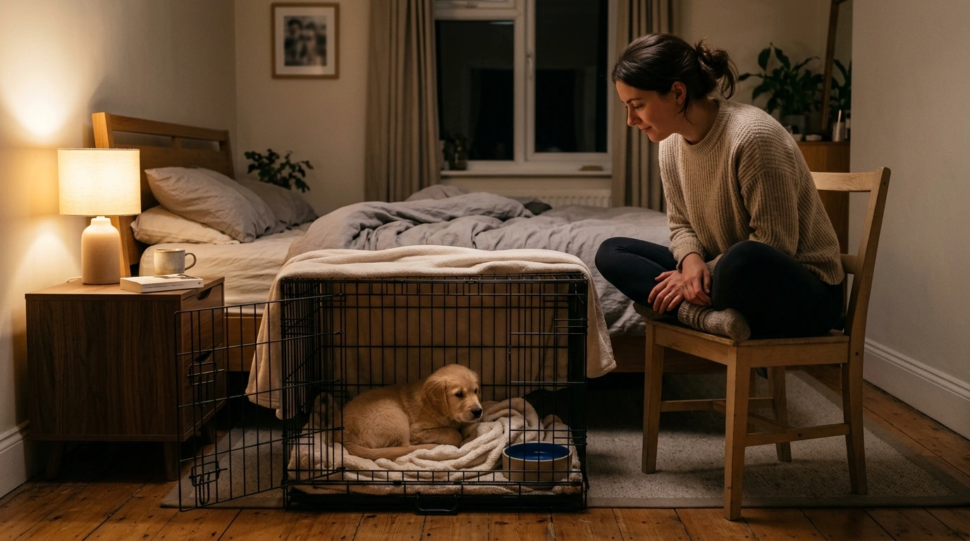 Cry It Out for Puppy Crate Training? Try This Instead