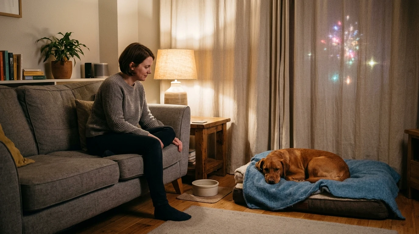 How to Calm Dogs During Fireworks: A Practical Guide
