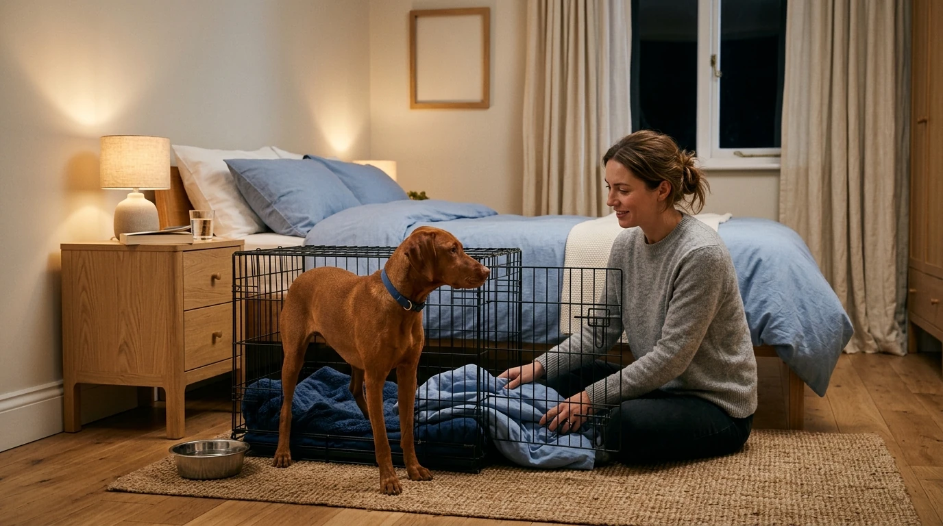 Why Your Dog Suddenly Refuses the Crate at Night